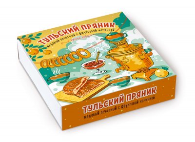 Тульский пряник "Чаепитие" в коробке