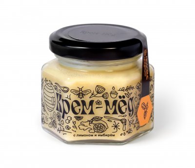 Крем-мёд с имбирем и лимоном
