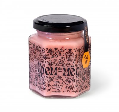 Крем-мёд с вишней