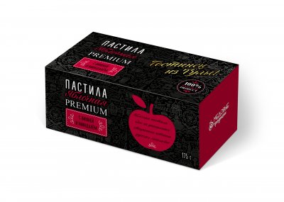 Пастила яблочная PREMIUM с вишней и миндалём