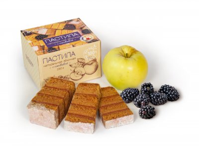 Пастила с ежевикой