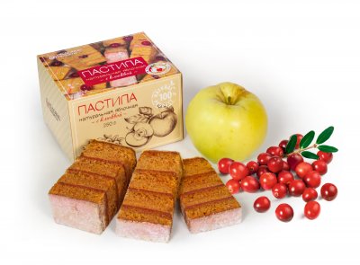 Пастила с клюквой
