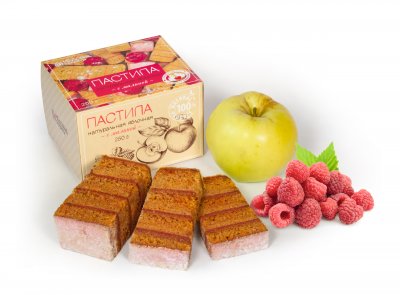 Пастила с малиной