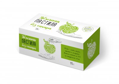 Пастила яблочная без сахара