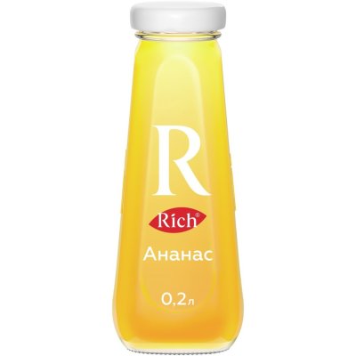 Сок Rich ананас 0,2