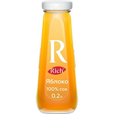 Сок Rich яблоко 0,2