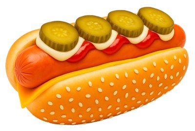 Хот-дог сырный из One Burger