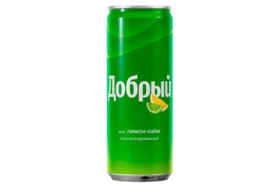 Газированный напиток Добрый Лимон-лайм из One Burger