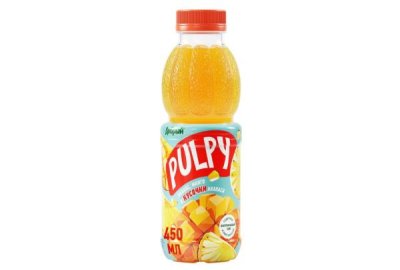 Напиток сокосодержащий Pulpy Ананас-Манго из One Burger