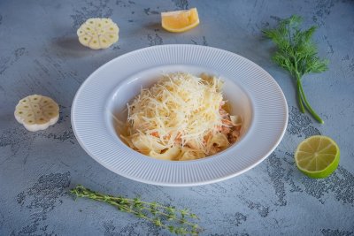 Паста с красной рыбой из Прайм