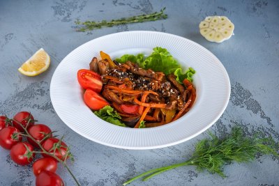 Жареха с говядиной из Прайм