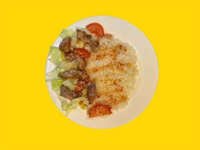 Курочка по-японски из Мука и Мёд