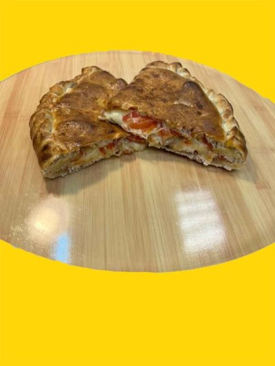 Кальцоне курица грибы из Мука и Мёд