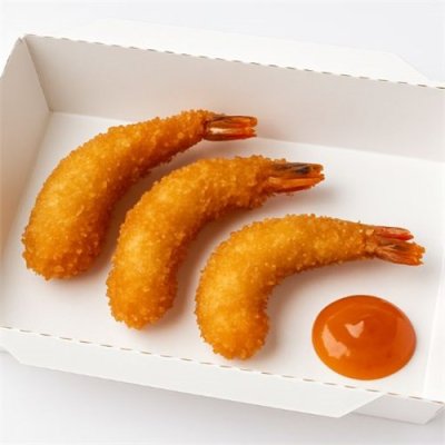 Креветки 3 шт из SilkFrys