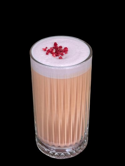 Вишнёвый латте из Lavina Coffee