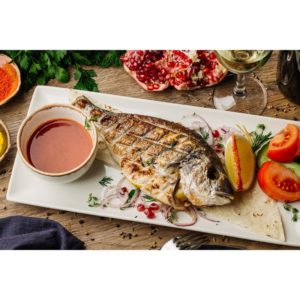 Шашлык из рыбы “Дорадо”