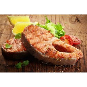 Шашлык из рыбы “Семга”