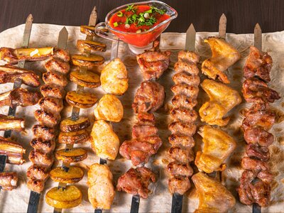 Ассорти шашлыков