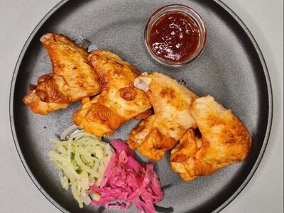 Шашлык из куриных крылышек