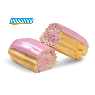 Эклер Малина