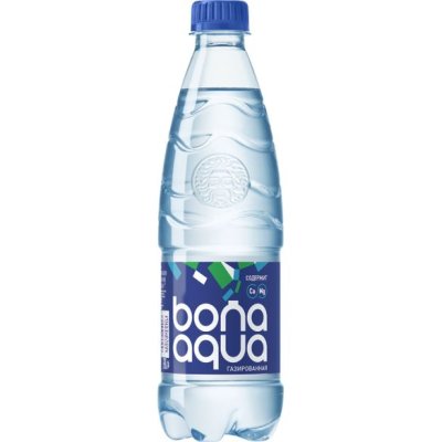 BonAqua газированная 0,5 литра из Kannam Chicken