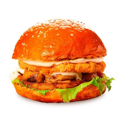 Грибной каннамбургер