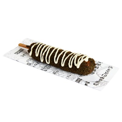 Корн-дог Чесночный в черных сухарях