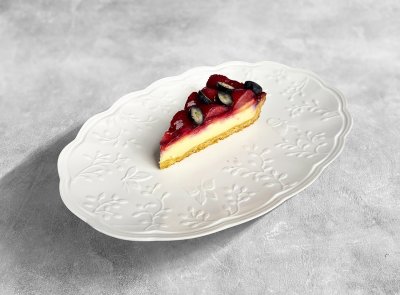 Чизкейк клубничный