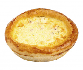 Пирожок Лоранский с индейкой, ветчиной и сливочно-сырным соусом 170 г