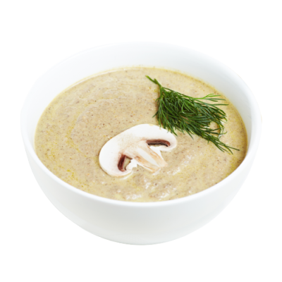 Сливочно-грибной суп