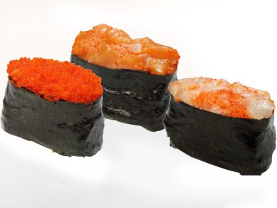 Гункан-суши в нори