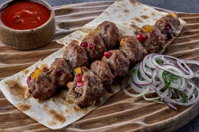 Люля-кебаб по-царски с говядиной