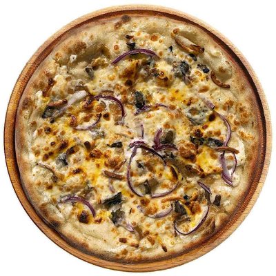 Пицца «Сырная с грибами»