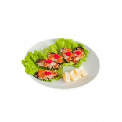 Запеченные мидии