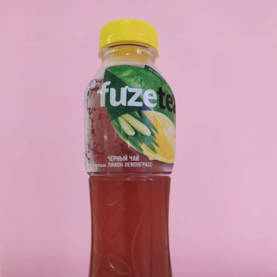 Fuze Tea Черный чай Лимон - Лемонграсс 0.5 л