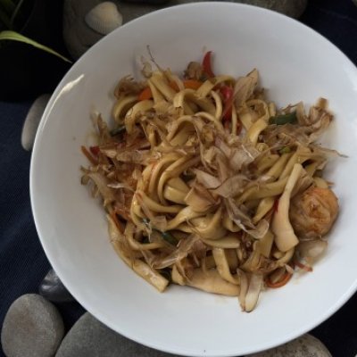 Яки Удон с морепродуктами