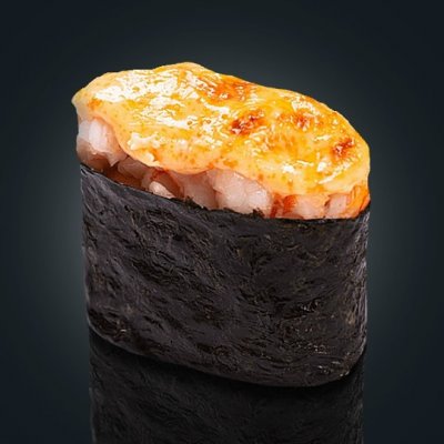 Спайси гункан креветка