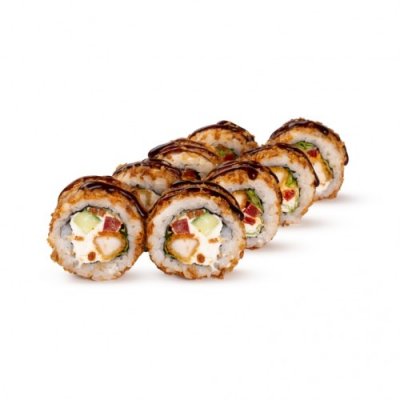 Ролл со стрипсами