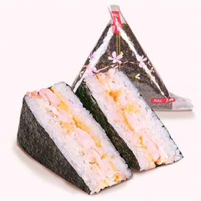 Онигири с креветкой