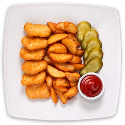 Наггетсы с картофелем по-деревенски