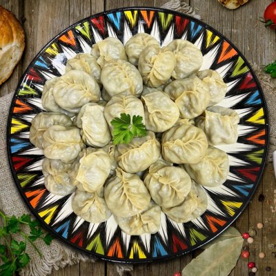Манты на пару
