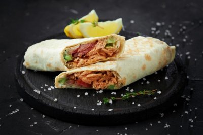 Шаурма с креветкой