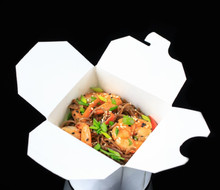 Wok Гречневая лапша с морепродуктами