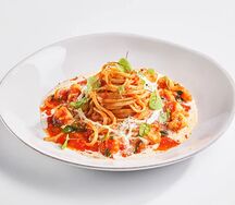 Лингвини с креветкой