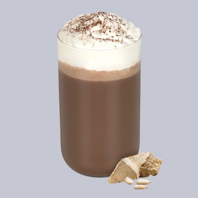 Какао халва с сырной пенкой альтернативный