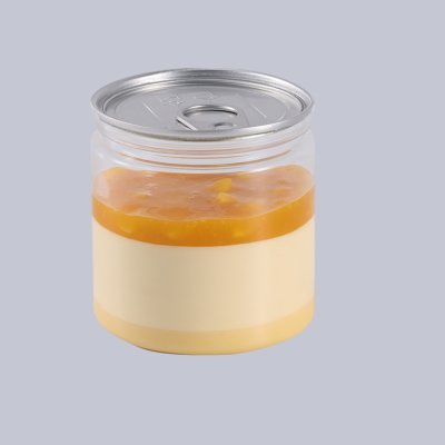 Десерт манго-маракуйя в банке