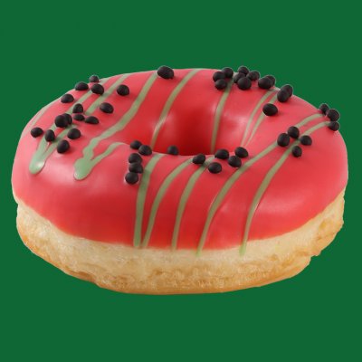 Донат арбузный