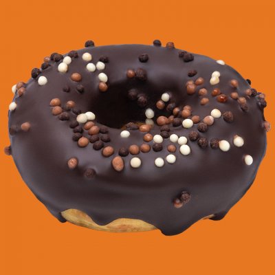 Донат шоколадный