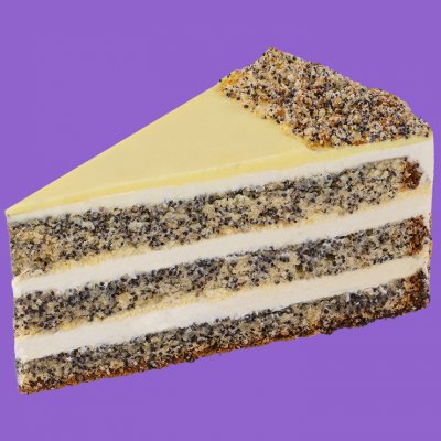 Торт лимонно-маковый