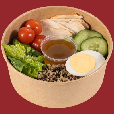 Боул с куриной грудкой и киноа